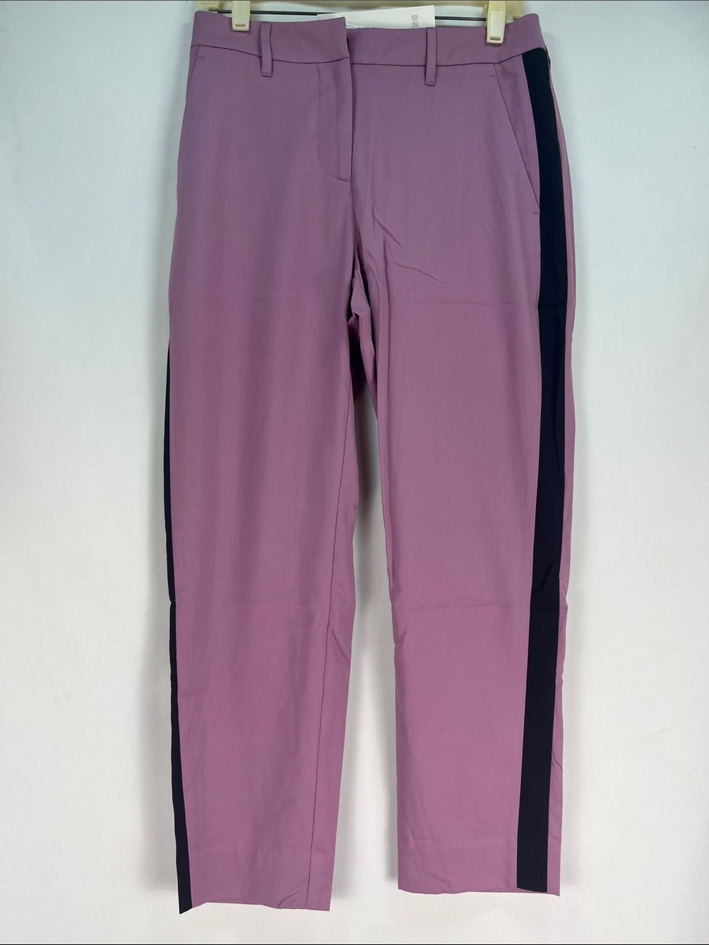 WILDFANG The Empower Colorblock Slim Crop Pant NWT Mauve Black